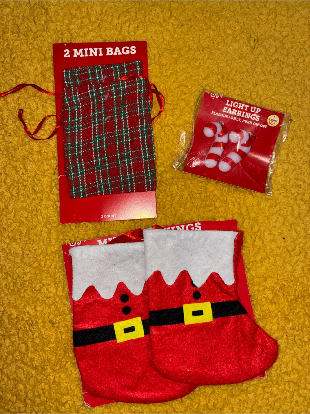 Christmas stockings, christmas cards , mini bags bundle - Picture 4 of 4